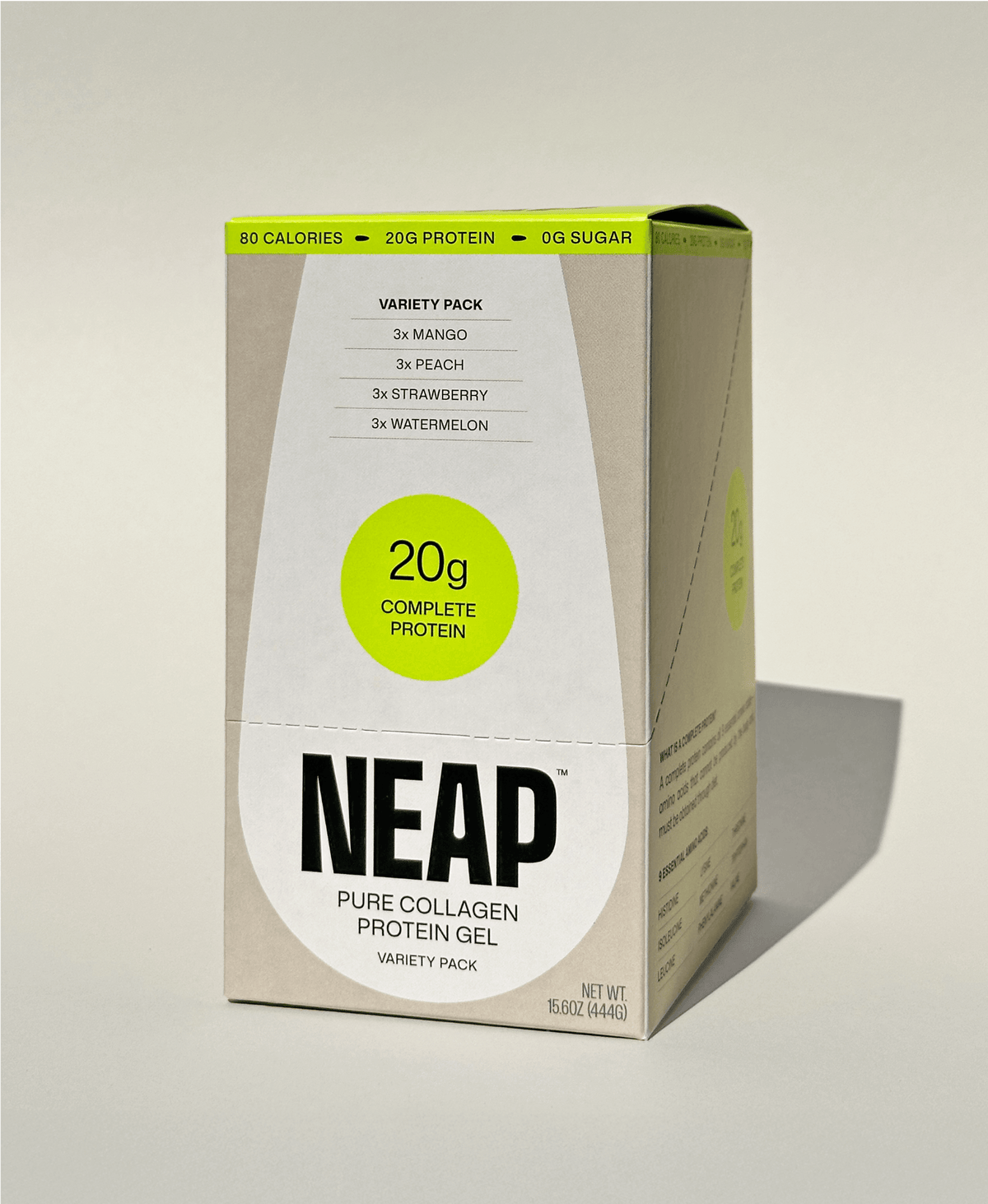 Timber Neap Protein Gel | On-the-Go Sugar-Free Collagen Protein Snack – NEAP Foods
