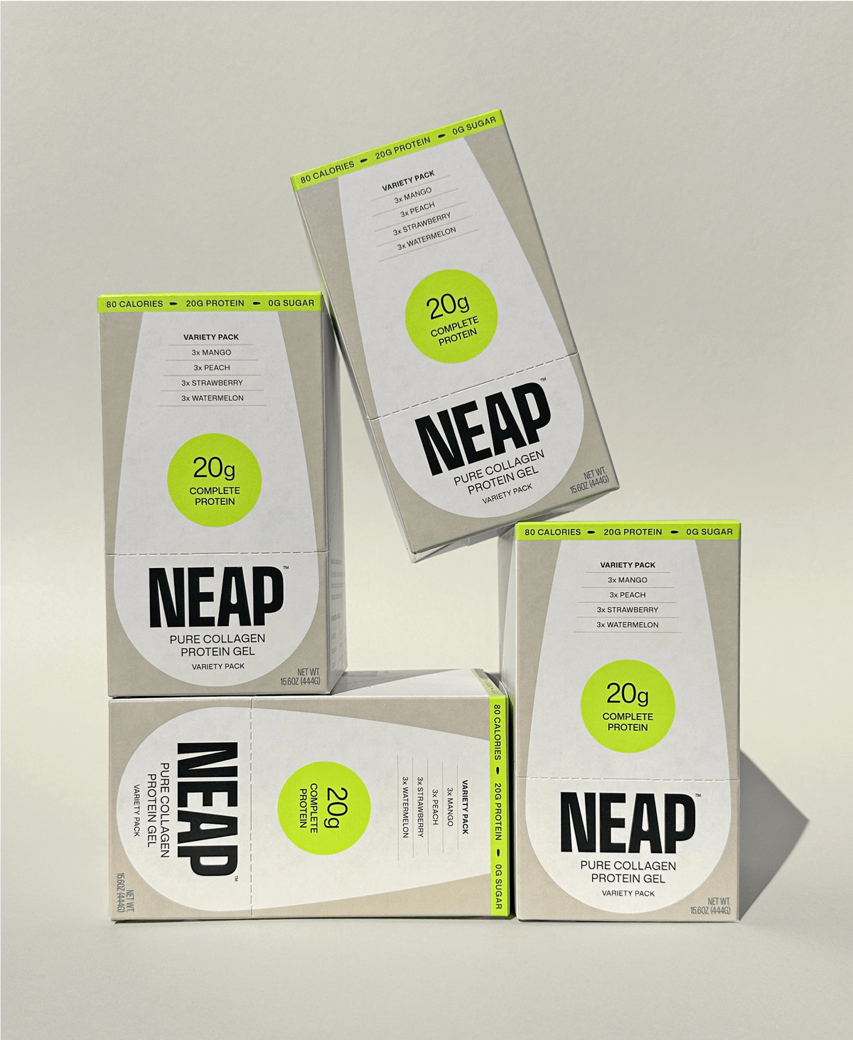 Neaps Menu Protein Gel | On-the-Go Sugar-Free Collagen Protein Snack – NEAP Foods